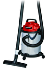Einhell Islak/Kuru Endüstriyel Süpürge TC-VC 1815 S (1250 W, 15 L paslanmaz çelik hazne, 36 mm hortum sistemi, aksesuar tutucu, kombine başlık) - 2342390