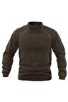 Erkek Polar Outdoor Fermuarlı Kombat Tactical Cepli Polar