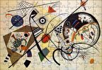 Cakapuzzle  Kandinsky Sanat Resimleri Puzzle Yapboz MDF Ahşap
