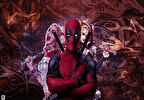 Cakapuzzle  Deadpool & Harley Quinn Puzzle Yapboz MDF Ahşap