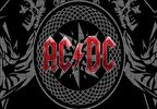 Cakapuzzle  ACDC Logo Üyeler Arka Planda Puzzle Yapboz MDF Ahşap