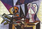Cakapuzzle  Still life 1945 by Pablo Picasso Puzzle Yapboz MDF Ahşap
