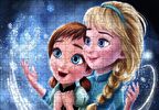 Cakapuzzle  Frozen Küçük Prensesler Puzzle Yapboz MDF Ahşap