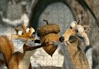 Cakapuzzle  Sincap Scrat İle Fındık Toplamaca Görseli Puzzle Yapboz MDF Ahşap