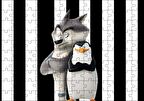 Cakapuzzle  Madagaskar Penguenleri Kaptan Görseli Puzzle Yapboz MDF Ahşap