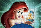 Cakapuzzle Disney Denizkızı ve Müzik Kutusu Puzzle Yapboz MDF Ahşap