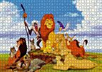 Cakapuzzle Aslan Kral Çizgi Filmler Disney Puzzle Yapboz MDF Ahşap