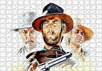 Cakapuzzle Sinema Afişi 1965 Adam Film Clint Eastwood Puzzle Yapboz MDF Ahşap