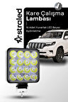 12-24V 16 LED Offroad ATV Kamyon Tır Traktör İş Makinesi