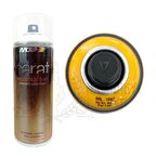 Motip Akrilik Carat Sprey Boya KOYU SARI PARLAK 400 ml - RAL1007