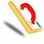 Dekor Süngerli Mala 14 x 28 CM Geniş Tip Sünger Mala