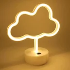 Dekoratif Bulut  Led Gece Lambası