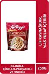 Kellogg's Çikolata Parçacıklı ve Fındıklı Granola 250 Gr,%44 Yulaf,Lif Kaynağı,Kahvaltılık Gevrek