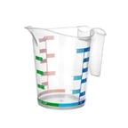 Ölçü Kabı Dereceli Renkli 500Ml
