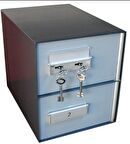 2 GÖZ KROM KAPAKLI EMANET KASASI 303048CM 20Kg 1999TL