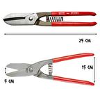 Cer-Pa Norm Çelik Tenekeci Sac Makası 250 mm.