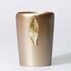 Leaf Diş Fırçalık Vizon Altın