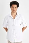 DeFacto Regular Fit Uzun Kollu Gömlek D4183AX24AUWT36