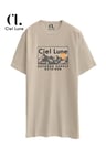 Unisex Ciel Lune Oversize Tshirt