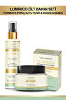 Lumirice Fermente Pirinç Suyu Maske, Tonik, Sabun Asya Kültürü Cilt Bakım Seti