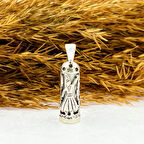 Mevlana Tasarım 925 Ayar Gümüş Cevşen Kolye