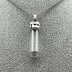 925 AYAR AÇILIR KAPANIR GÜMÜŞ CEVŞEN KOLYE