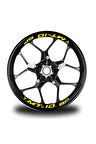 Mt - 10 Sp Yazılı 8Li Jant İçi Yazı Sticker Etiket