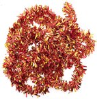 Kırmızı Altın Renk 4 Cm Genişlik Garland Çift Renk Süs 180 Cm