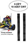Hoverkart Hoverboard  Tüm Modeller ile Uyumlu Cırt 5 Çift 10 Adet