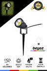 7W COB LED Çim Aydınlatma Kazıklı Bahçe Armatürü – IP65 Beyaz