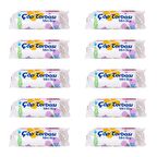 Canhome Beyaz Mini Küçük Boy 40x50 Cm. 30 Litre Çöp Torbası Poşeti - 40 Adetlik 10 Rulo