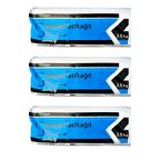 Arma Plastik Kağıt Düz Tabaka Şeffaf Poşet Naylon - 50 x 70 Cm. - 2.5 Kg.lık 3 Paket 