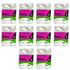 Naksan Arma Şeffaf Naylon 4 lük 28x45 Cm. Bakkaliye Poşeti Torbası - 1 Kg. - Ort. 115 Adet - 10 Paket