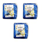 Emek Çadır Kumaşı Branda Tente UV Güneşlik Gölgelik Koruma Yağmur Su Geçirmez - 4x6 Metre - 3 Paket