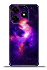 Tecno Spark 10 Pro Esnek Silikon Kamera Koruma 4k Desenli Özel Tasarım - Deep Space