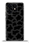 Tecno Spark 10 Pro Esnek Silikon Kamera Koruma 4k Desenli Özel Tasarım - Cow Transparent
