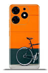 Tecno Spark 10 Pro Esnek Silikon Kamera Koruma 4k Desenli Özel Tasarım - Bisiklet