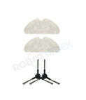  Dreame D9 Max Gen 2 Uyumlu Yedek Mop ve Yan Fırça-4 Parça