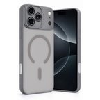 Apple Uyumlu İphone 17 Pro Max Jota Lensli Magsafe Kapak - Titan Gri