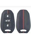 Peugeot 208 308 508 2008 3008 5008 Rifter Anahtar Koruma Kılıf Sustasız Anahtarsız Çaliştırma