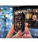 Citröen C3 C4 C5 Jumpy Elysee Sustalı Anahtar Koruma Kılıfı 2.Resime Bakınız