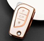 Toyota Corolla Auris Yaris Verso Avensis Hilüx Anahtar Koruma Kılıfı 2.Resime Bakınız