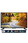 Saba 32'' HD 32SB5000H Ready Uydu Alıcılı LED Televizyon