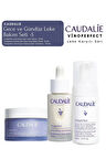 Vinoperfect Leke Bakım Seti -5 | GECE KREMİ & SERUM & Temizleme Peeling Köpük Orijinal Boy