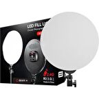 Deyatech 14 inç Led Fill Light M666 Işık Video Çekimi Kuaför Kuaför Dövme Tattoo Fotoğraf deya-m666