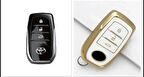 Corolla Cross Hilüx Yaris Cross Anahtar Koruma Kılıfı 3 Tuş Uyumlu Logo Yeri Önde Olan Model
