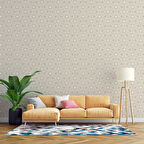 Geometrik Motifli Duvar Kağıdı