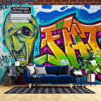 Motor Kask Temalı Duvar Kağıdı