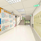 Matematik Çevre ve Alan Formülleri Okul Duvar Kağıdı Baskı