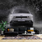 Yağmur Araba Duvar Kağıdı Baskı